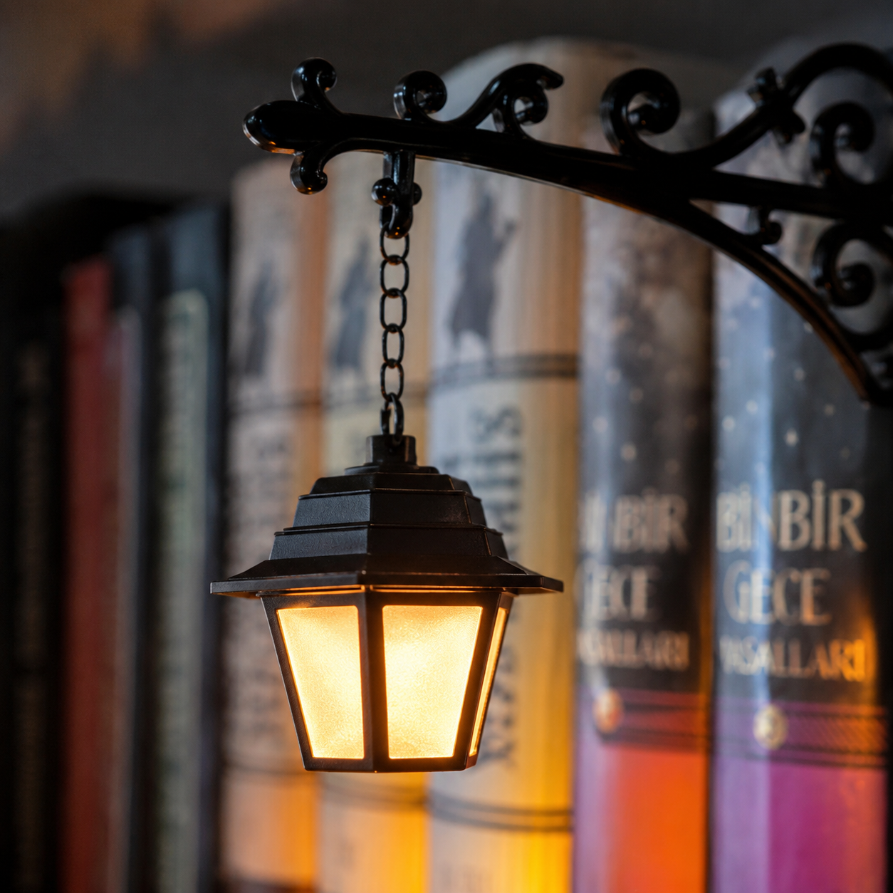 Bookshelf Latern